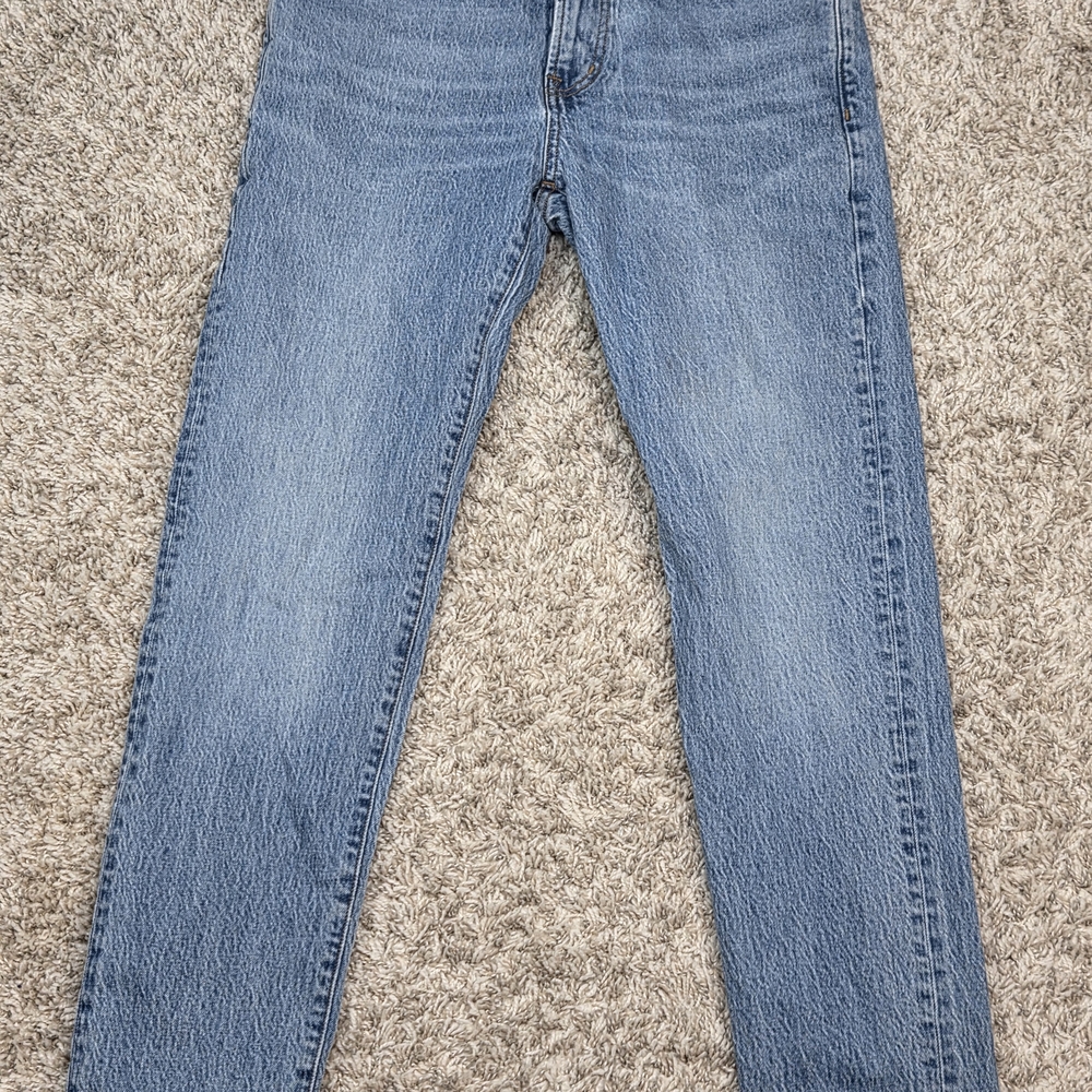 Madewell Men's Relaxed Taper Jeans 30x32 Medium Wash Blue Denim Stretch 5-Pocket
